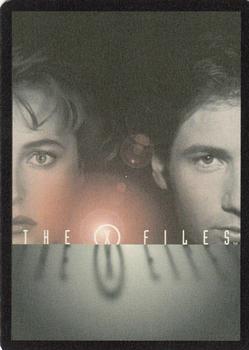1996 US Playing Card Co. The X Files CCG #003 Face-Off Back
