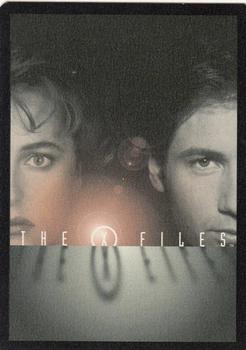 1996 US Playing Card Co. The X Files CCG #112 Government Cover-Up Back