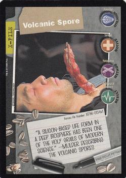 1996 US Playing Card Co. The X Files CCG #134 Volcanic Spore Front