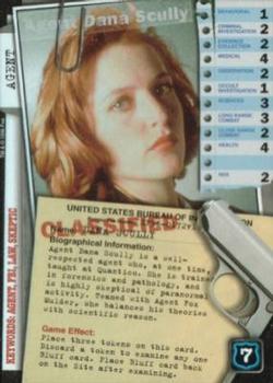 1996 US Playing Card Co. The X Files CCG #172 Agent Dana Scully Front