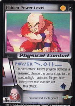 2000 Score Dragon Ball Z Saiyan Saga #17 Hidden Power Level Front