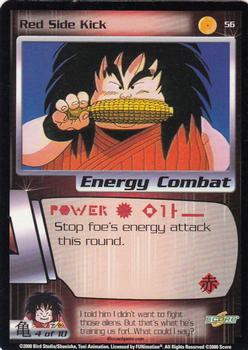 2000 Score Dragon Ball Z Saiyan Saga #56 Red Side Kick Front