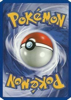 1999 Pokemon French #2/102 Tortank Back