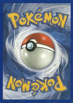 2001 Pokemon Neo Discovery #3/75 Hitmontop Back