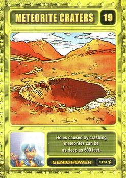 2003 Genio Marvel #19 Meteorite Craters Front