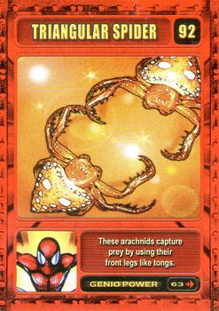 2003 Genio Marvel #92 Triangular Spider Front