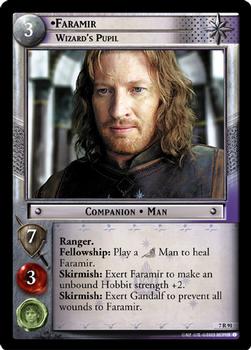 2003 Decipher Lord of the Rings The Return of the King #7R91 Faramir, Wizard's Pupil Front