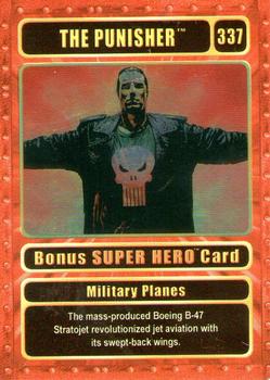 2003 Genio Marvel - Bonus Foil Super Hero Gold Border #337 The Punisher Front