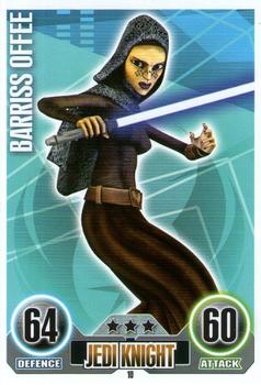 2010 Topps Star Wars Force Attax Series 1 #10 Barriss Offee Front