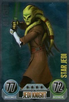 2010 Topps Star Wars Force Attax Series 1 #157 Kit Fisto Front