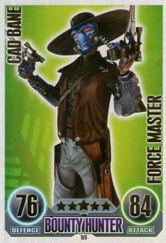 2010 Topps Star Wars Force Attax Series 1 #189 Cad Bane Front