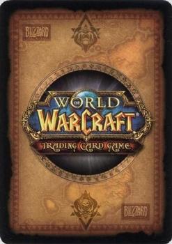 2012 Cryptozoic World of Warcraft Tomb of the Forgotten #43 Extortion Back