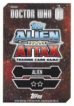 2013 Topps Alien Attax Doctor Who #85 Minotaur Back