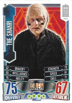 2013 Topps Alien Attax Doctor Who 50th Anniversary Edition #39 The Shakri Front