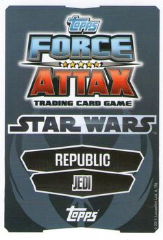 2012 Topps Star Wars Force Attax Movie Edition Series 1 #76 Eeth Koth Back