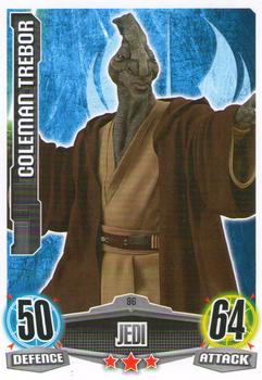 2012 Topps Star Wars Force Attax Movie Edition Series 1 #86 Coleman Trebor Front