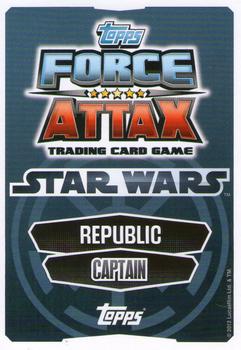2012 Topps Star Wars Force Attax Movie Edition Series 1 #105 Captain Antilles Back