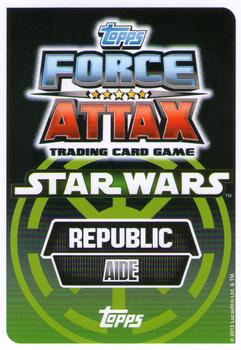 2013 Topps Force Attax Star Wars Movie Edition Series 2 #111 Sly Moore Back