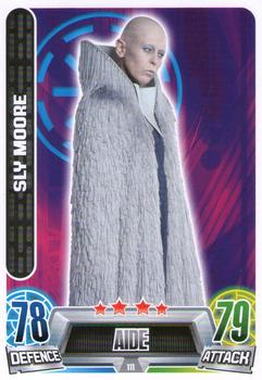 2013 Topps Force Attax Star Wars Movie Edition Series 2 #111 Sly Moore Front