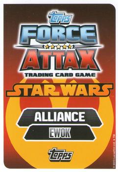 2013 Topps Force Attax Star Wars Movie Edition Series 3 #27 Paploo Back
