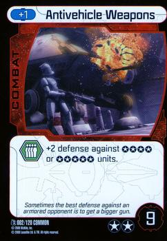 2008 Star Wars Pocketmodel TCG Clone Wars #2 Antivehicle Weapons Front