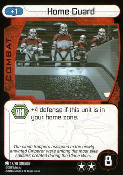 2008 Star Wars Pocketmodel TCG Order 66 #12 Home Guard Front