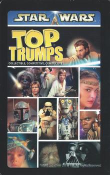 2003 Top Trumps Star Wars #NNO Chewbacca Back