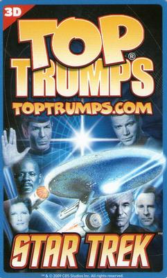 2009 Top Trumps Specials Star Trek #NNO Deanna Troi Back