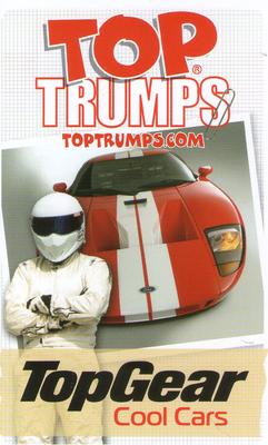 2009 Top Trumps Specials Top Gear Cool Cars #NNO Alfa Romeo Brera Back