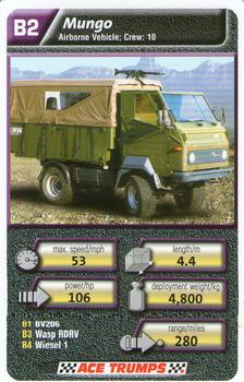 2010 Ace Trumps Military Vehicles #B2 Mungo Front