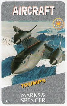 2001 Marks & Spencer Trumps Aircraft #NNO Title Card Front