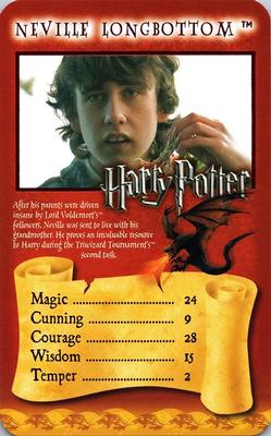 2005 Top Trumps Specials Harry Potter and the Goblet of Fire #NNO Neville Longbottom Front