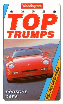 1992 Super Top Trumps Porsche Cars #NNO Title Card Front