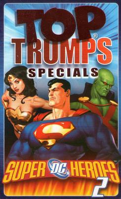 2006 Top Trumps Specials DC Super Heroes 2 #NNO Title Card Front