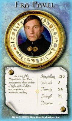 2007 Top Trumps Specials The Golden Compass #NNO Fra Pavel Front