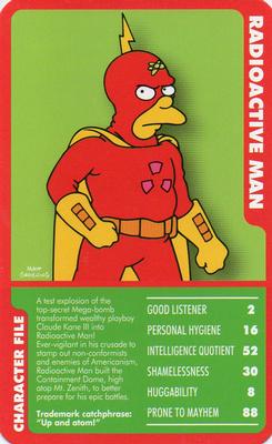 2010 Top Trumps Specials The Simpsons Classic Collection Volume 3 #NNO Radioactive Man Front