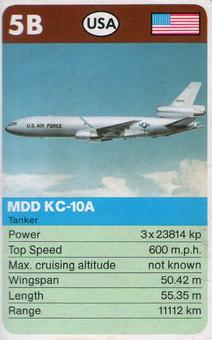 1983-85 Top Trumps Take Off #5B MDD KC-10A Front