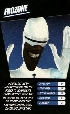 2004 Top Trumps The Incredibles #NNO Frozone Front