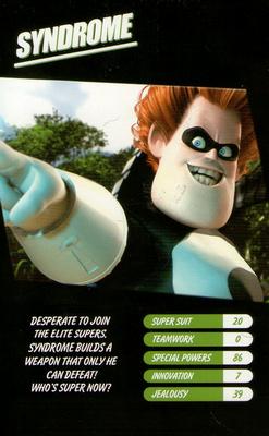 2004 Top Trumps The Incredibles #NNO Syndrome Front