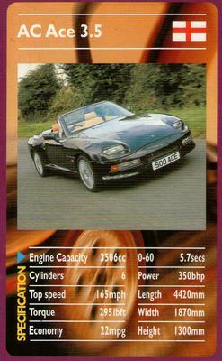 2000 Top Trumps Sports Cars #NNO AC Ace 3.5 Front