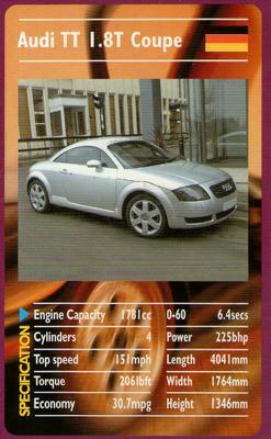 2000 Top Trumps Sports Cars #NNO Audi TT 1.8T Coupe Front