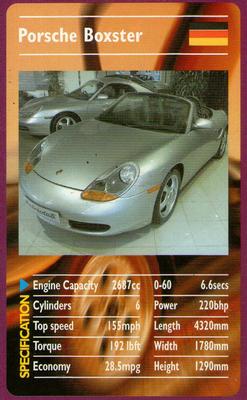 2000 Top Trumps Sports Cars #NNO Porsche Boxster Front