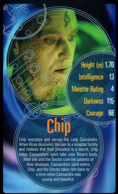 2006 Top Trumps Specials Doctor Who #NNO Chip Front