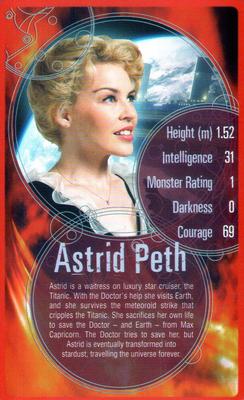 2008 Top Trumps Specials Doctor Who #NNO Astrid Peth Front