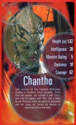 2008 Top Trumps Specials Doctor Who #NNO Chantho Front