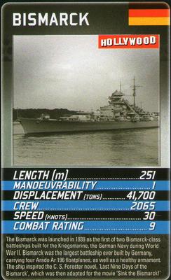 2013 Top Trumps Battleships #NNO Bismarck Front
