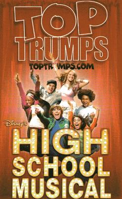 2007 Top Trumps Specials High School Musical #NNO Cheerleaders Back
