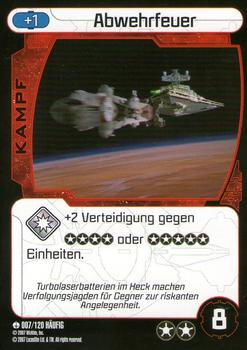2007 Star Wars Pocketmodel TCG (German Version) #7 Defensive Fire Front