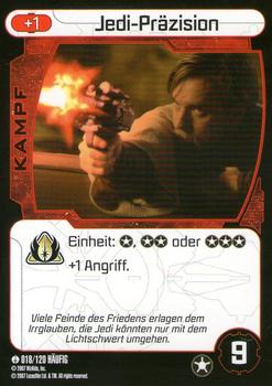 2007 Star Wars Pocketmodel TCG (German Version) #18 Jedi Precision Front