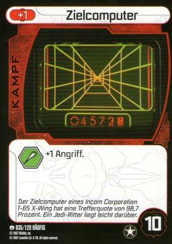 2007 Star Wars Pocketmodel TCG (German Version) #35 Targeting Computer Front